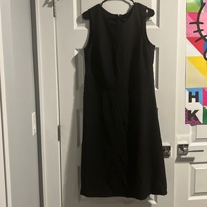 Banana Republic black sleeveless dress
